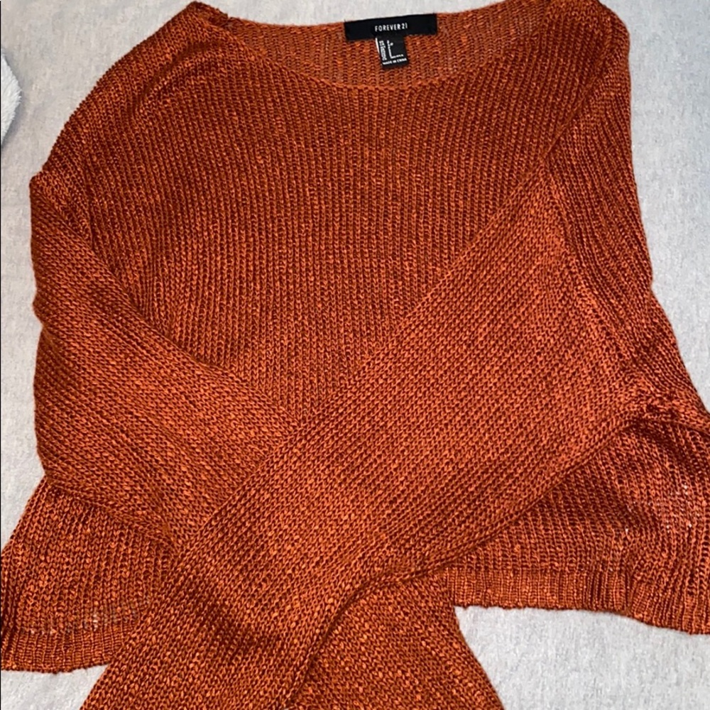 Cropped crochet top
